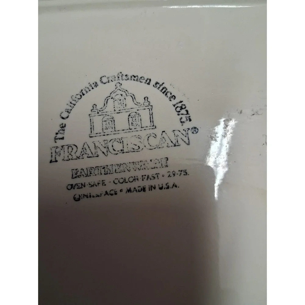 Franciscan this vintage